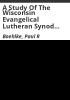 A_study_of_the_Wisconsin_Evangelical_Lutheran_Synod_regarding_the_Elementary_and_Secondary_Education_Act_of_1965