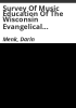 Survey_of_music_education_of_the_Wisconsin_Evangelical_Lutheran_Synod_schools