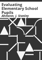 Evaluating_elementary_school_pupils