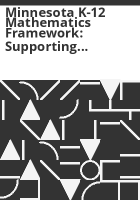 Minnesota_K-12_mathematics_framework