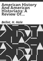 American_history_and_American_historians