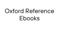 Oxford Reference Ebooks